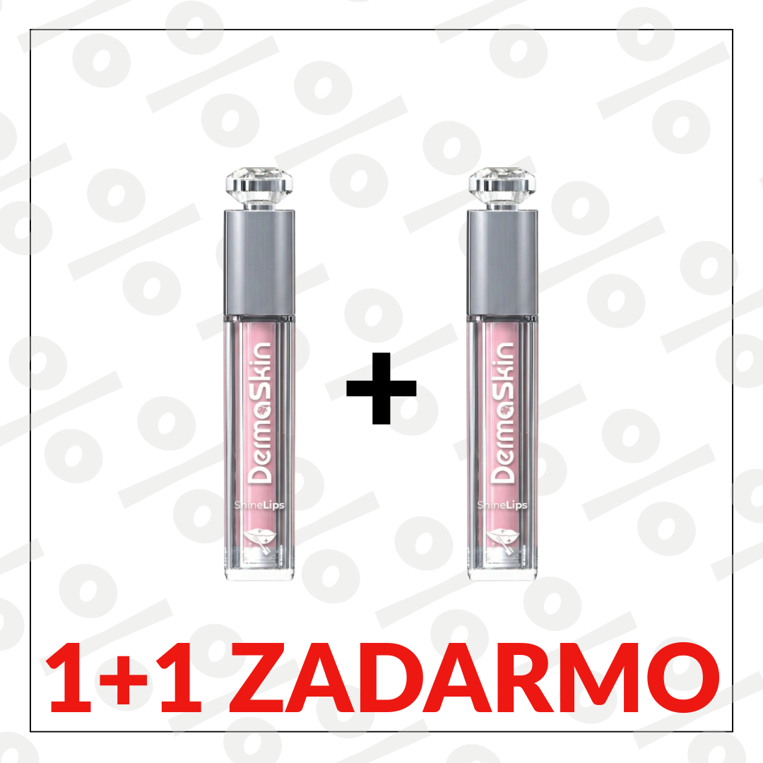 1+1 Zadarmo ShineLips – Efektívny Zväčšujúci Lesk na Pery (pre plnšie pery bez pálenia a štípania)