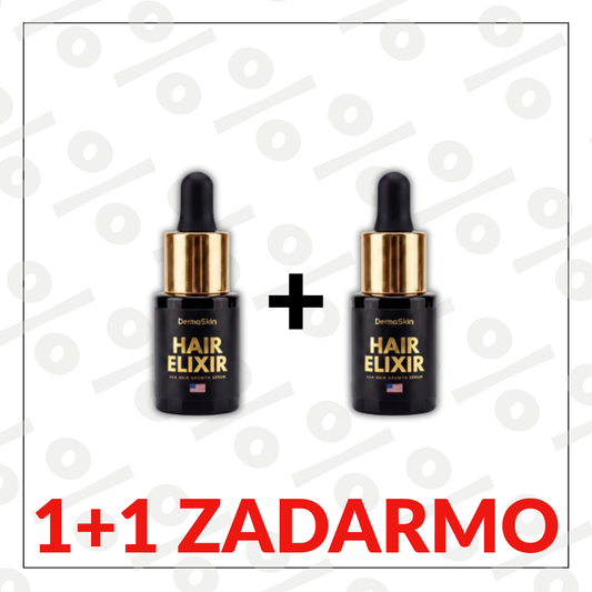 1+1 Zadarmo USA Hair Elixir pre mužov – extrémne účinne naštartuje rast vlasov a zastaví ich vypadávanie