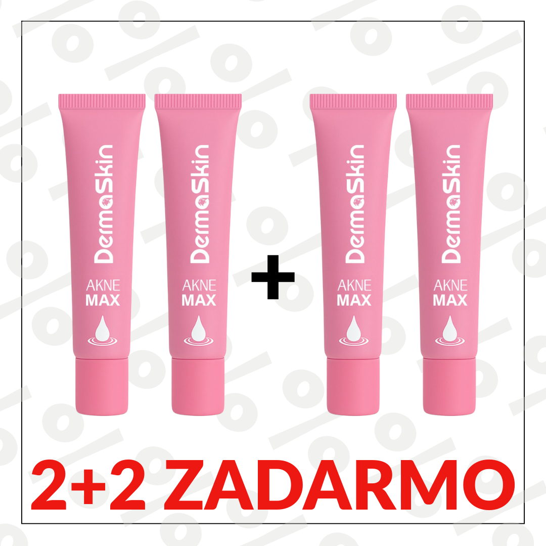 2+2 Zadarmo AkneMax (Veľmi rýchlo, v priebehu niekoľkých dní odstráni akné, vyrážky a čierne bodky)