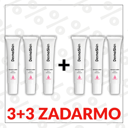 3+3 Zadarmo Okamžitý krém proti vráskam (v priebehu niekoľkých minút odstraňuje vrásky, kruhy pod očami, opuchy a jazvy)