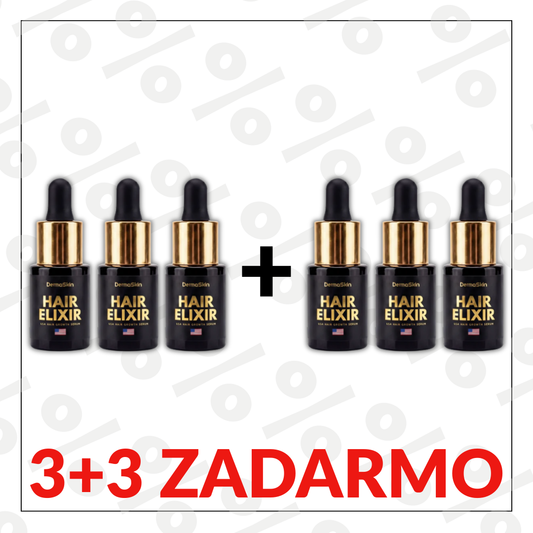 3+3 Zadarmo USA Hair Elixir pre mužov – extrémne účinne naštartuje rast vlasov a zastaví ich vypadávanie