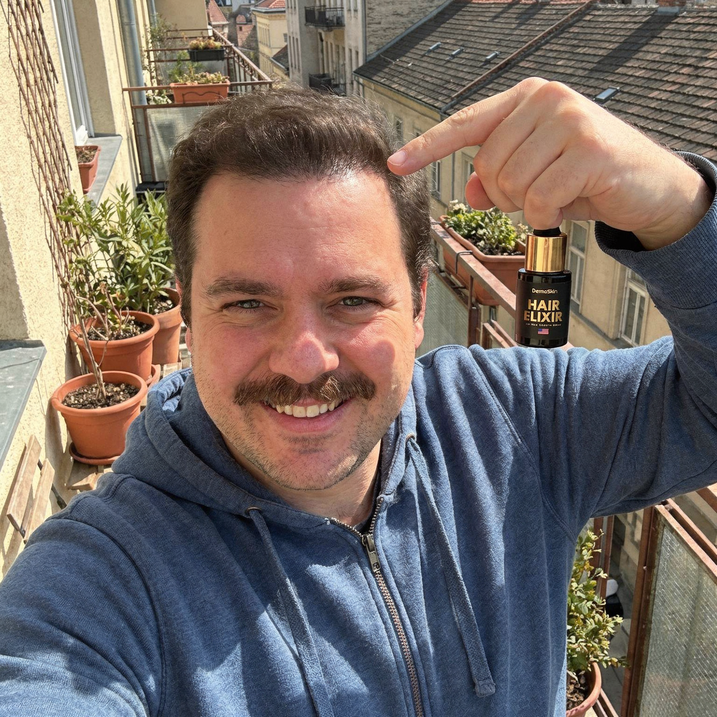 USA Hair Elixir pre mužov – extrémne účinne naštartuje rast vlasov a zastaví ich vypadávanie