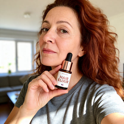 4 ks USA Hair Elixir Pre Ženy – Mimoriadne Účinne Naštartuje Rast Vlasov A Zastaví Ich Vypadávanie