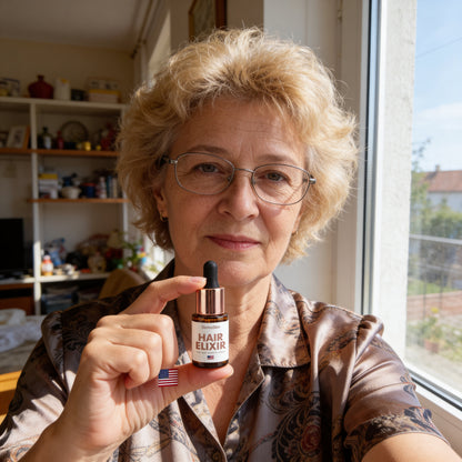 4 ks USA Hair Elixir Pre Ženy – Mimoriadne Účinne Naštartuje Rast Vlasov A Zastaví Ich Vypadávanie