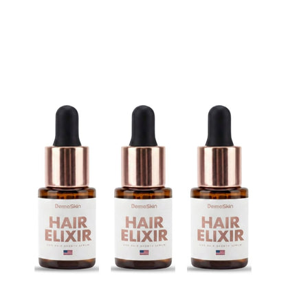 3 ks USA Hair Elixir Pre Ženy – Mimoriadne Účinne Naštartuje Rast Vlasov A Zastaví Ich Vypadávanie