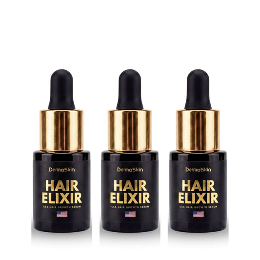 3 ks USA Hair Elixir pre mužov – extrémne účinne naštartuje rast vlasov a zastaví ich vypadávanie