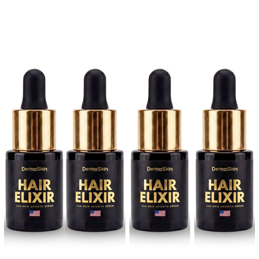 4 ks USA Hair Elixir pre mužov – extrémne účinne naštartuje rast vlasov a zastaví ich vypadávanie